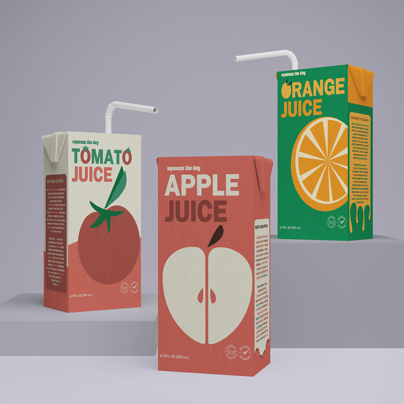 Squeeze the Day Juice boxes