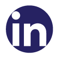 purple linkedin logo